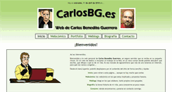 Desktop Screenshot of carlosbg.es