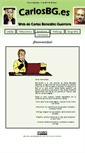 Mobile Screenshot of carlosbg.es