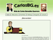 Tablet Screenshot of carlosbg.es